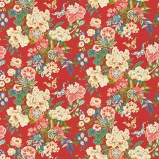 Sanderson - Water Garden - Emperor Peony - Cinnabar Red - 217119 - Batch AA2