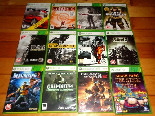 Microsoft xbox 360 game - 12,