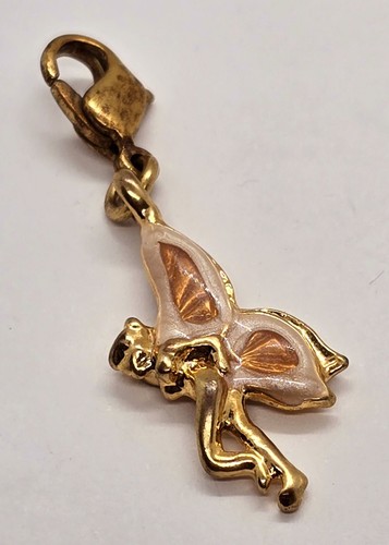 Vintage charm fairy tinkerbell - charm,