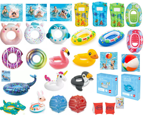 Inflatable swim rings - inflatable, duck