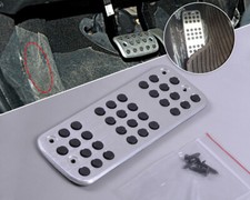 Aluminum Sport Foot Rest Footrest Pedal hqates Hardware Fit For Peugeot 206 hq