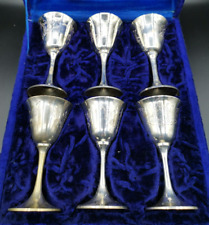 Vintage EPNS Goblet Set (x6)