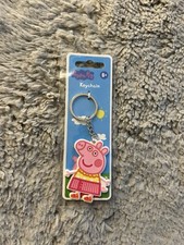 Peppa Pig Rubber Keyring Key
