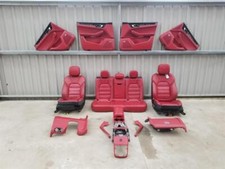 2014 ON 95B PORSCHE MACAN TURBO RED LEATHER INTERIOR SPORTS SEATS HEATED