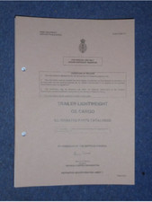 British Army Penman trailer -