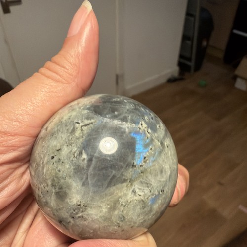Labradorite crystal sphere - labradorite,