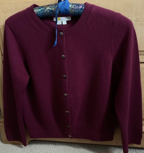 Boden 100 cashmere burgundy - boden, 100%