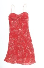 Sangria Women's Red Silk Slip