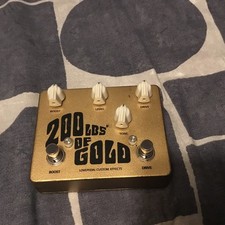 Lovepedal 200lbs Of Gold Overdrive & Boost