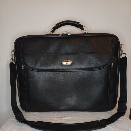 Antler leather laptop bag - antler,