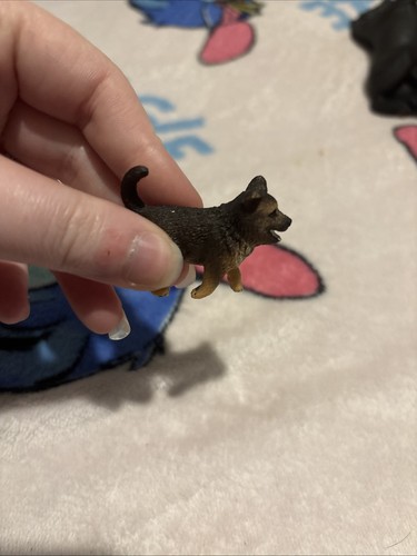 Schleich german shepherd puppy - schleich,
