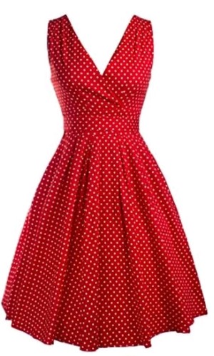 Pop boutique red - pop, polka