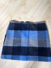 George Blue Checked Mini Skirt Size 14