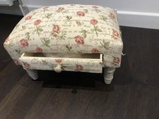 Roses Tapestry Ottoman