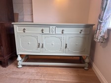 1920s hand painted sideboard - painted,