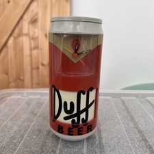 The Simpsons Homer Duff Beer Can Light Up Musical Alarm Clock RARE FULLY WORKING