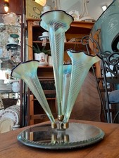 Antique Glass Epergne