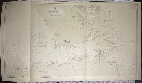 Admiralty chart 3892 - admiralty, sea