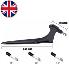 Craft Cutting Tools 360-degree Rotating Blade Stainless Steel Art Carving Git UK
