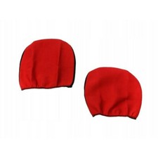 PAIR RED Headrest Cover fit