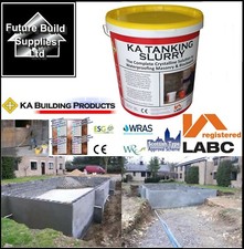 KA Tanking Slurry 25 kg Tub Grey VAT Receipt Waterproofing & Damproofing Damp