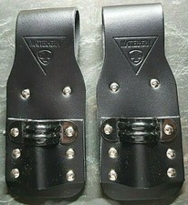 2 SINGLE BLACK LEATHER SPANNER