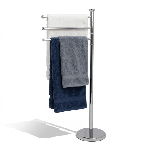 Freestanding towel rack 87cm - freestanding,