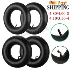 2/4x Inner Tube 4.10/3.50-4 4.80/4.00-8 Heavy Duty Bent/Straight Valve Stem UK