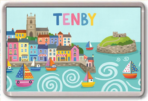 Fridge magnet tenby - fridge,