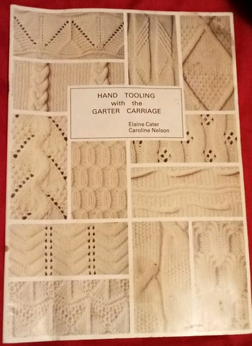 Hand tooling garter stitch - garter,