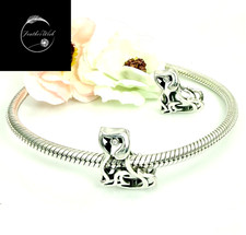 Sterling Silver 925 Charm Dog