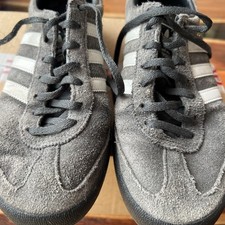 Adidas Men’s Jeans Grey/White Trainers Size 9 Distressed Look Great Condition