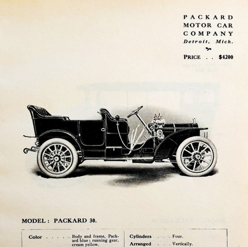 1908 packard motor - 1908,