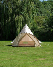 Bell Tent,  PVC Groundsheet  & zipped on canopy 100% cotton canvas - never used