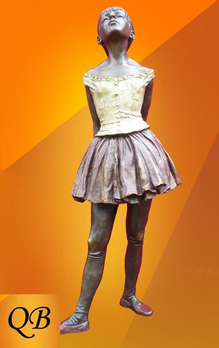 Bronze figurine art deco - figurine, degas