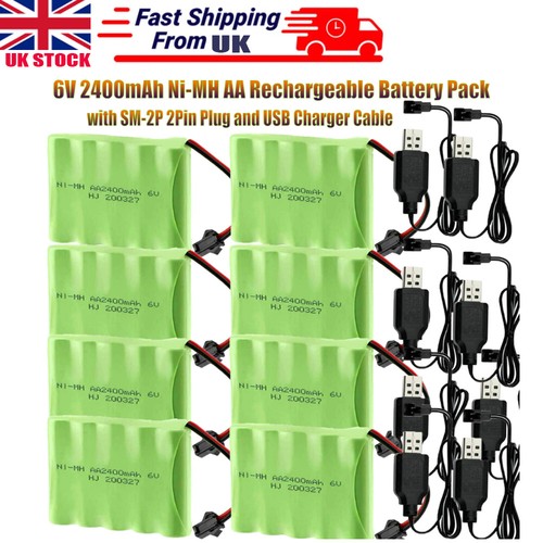 2400mah mh aa battery - 6v,