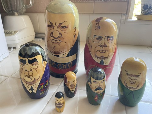 Vintage nesting dolls russian - dolls,