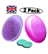 (2 PC) Oval Soap Design