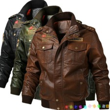 Mens Tactical PU-Leather