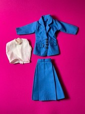 Vintage blue air steward