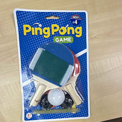 Ping pong table tennis bat - pong, &