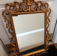 Vintage Large Decorated Gold