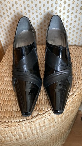 Gabor black patent leather - patent,