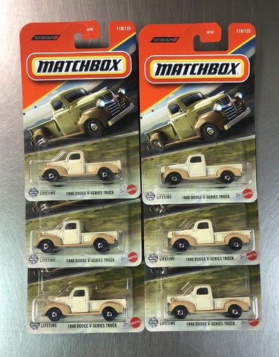 Matchbox 1940 dodge series - matchbox, v-series