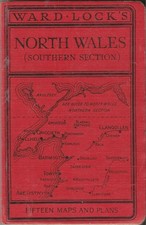 WARD LOCK RED GUIDE - NORTH WALES (SOUTHERN SECTION) - c. 1950 - 11th edition