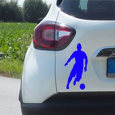 Car sticker football player
