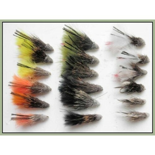 Muddler minnow trout flies 18 - minnow,