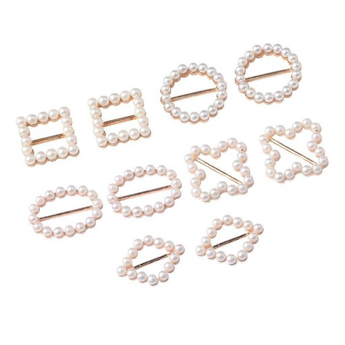 10x vintage pearl buckle - vintage, chair