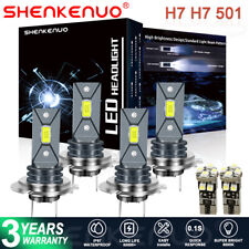 H7 100w 499 Super White Xenon Upgrade Hid Car 477 Headlight T10 501 Bulbs12v