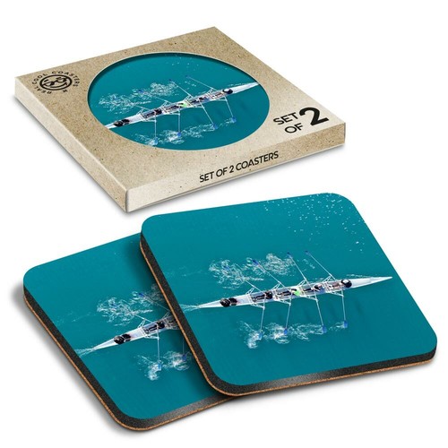 Boxed square coasters - coasters,